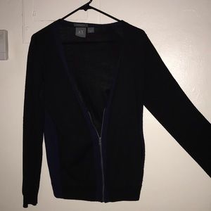 Armani Exchange Male XS sweater with the zipper